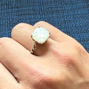 Retired Pandora Mother-of-Pearl Ring